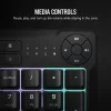 Spēļu Klaviatūra Corsair K55 CORE Melns