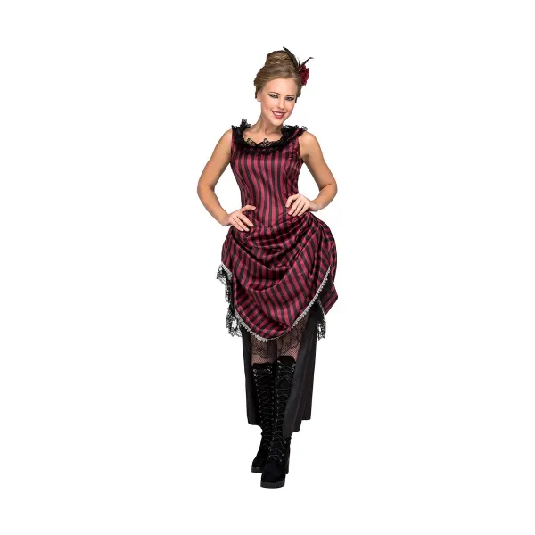 Маскарадные костюмы для взрослых My Other Me Saloon Girl Розовый M/L