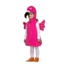 Lasten asut My Other Me Pinkki Vaaleanpunainen flamingo (4 Kappaletta)