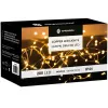 LED virtene ar mākslīgajām Ruskusa lapām, gaismas dekorācija Springos CL4125