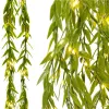 LED-valoköynnös tekolehdillä (ruskus), valokoriste Springos CL4125