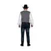 Kostumas suaugusiems My Other Me Pilka Kaubojus Liemenė
