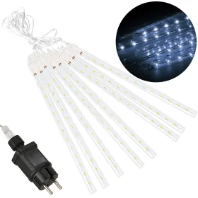 Meteoriittivaloketju Springos CL4140, 288 LED, kylmä valkoinen valo, IP44