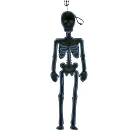 Piekaramais dekors My Other Me Skelets Gaismas Halloween Neona silueti (90 x 30 cm)