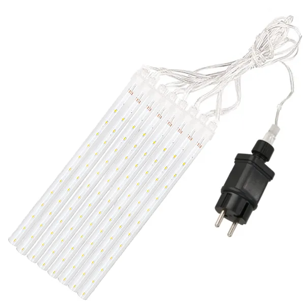 Meteoriittivaloketju Springos CL4140, 288 LED, kylmä valkoinen valo, IP44