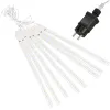 Meteoru lampiņu virtene Springos CL4140, 288 LED, auksti balta gaisma, IP44