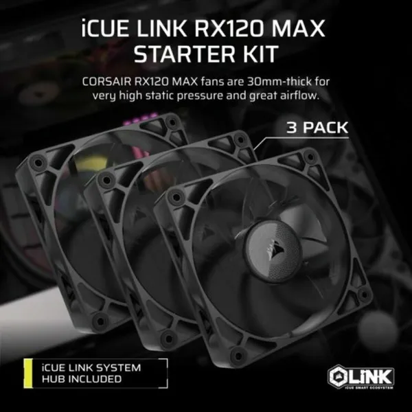 Kārbas ventilators Corsair