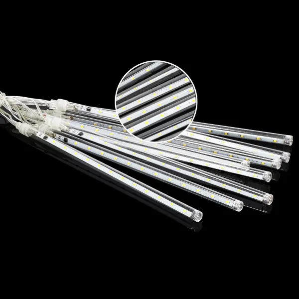 Meteoritinė girlianda Springos CL4140, 288 LED, šaltai balta šviesa, IP44