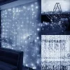 Световая штора Springos CL0184 300 LED гирлянда холодный белый свет для дома и улицы