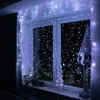 Световая штора Springos CL0184 300 LED гирлянда холодный белый свет для дома и улицы