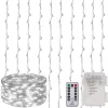 Световая штора Springos CL0184 300 LED гирлянда холодный белый свет для дома и улицы
