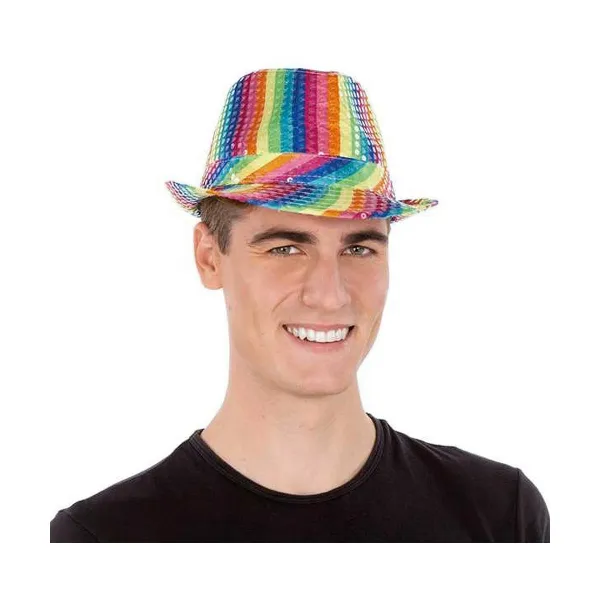Hattu My Other Me Rainbow Monivärinen Paljetit S