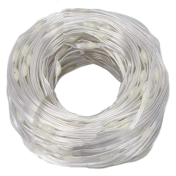 Valoverho Springos CL0335 300 LED, jääpuikot, sisä-/ulkokäyttöön, monivärinen + välkkyvä