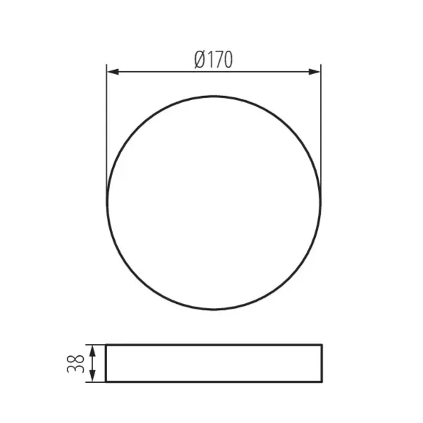 Accessory for downlight fittings TAVO FRAME