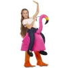Svečana odjeća za djecu My Other Me Ride-On Rozā flamingo 3-6 gadi
