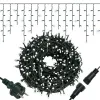 Лед-гирлянда «Водопад» Springos CL4038, 300 LED, холодный белый
