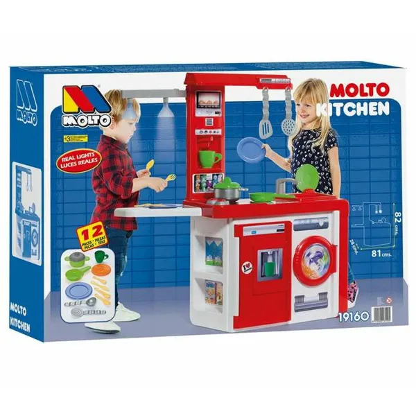 Lelukeittiö Moltó Kitchen 82 x 28 x 57 cm 19160