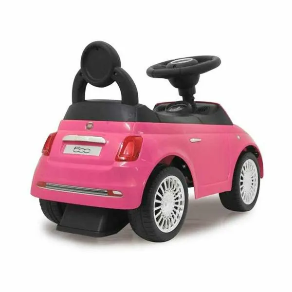 Kolmipyöräinen RIDE ON CAR FIAT 500 PINK Pinkki