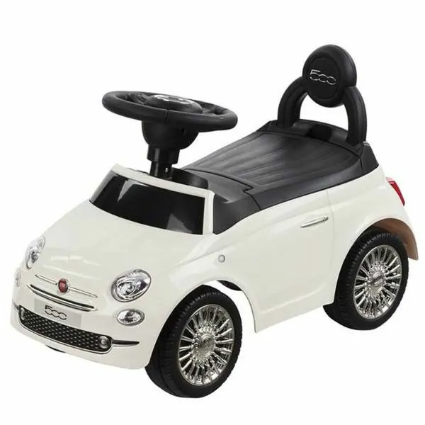 Kolmipyöräinen RIDE ON CAR FIAT 500 WHITE Valkoinen
