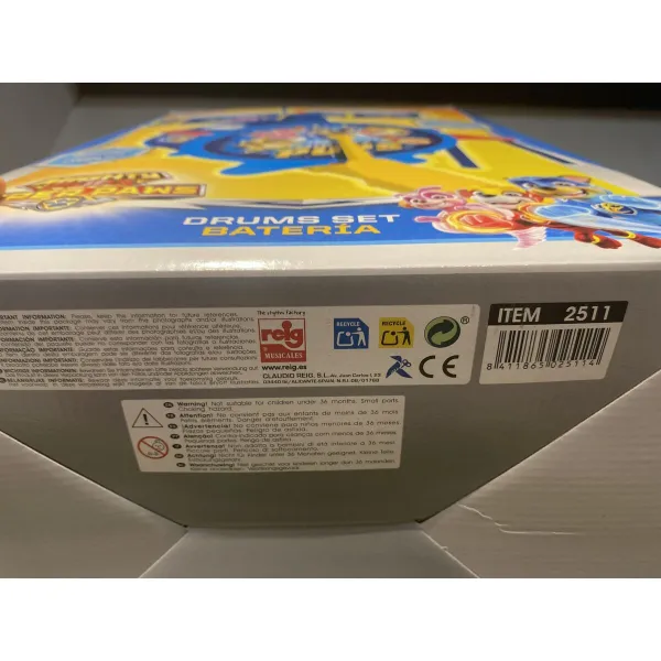 Būgnai The Paw Patrol Plastmasinis 55 x 36 x 38 cm