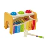 Xylophone Pound and Tap Bench Rubber Wood polypropylene Iron MDF Wood 24 x 15 x 13,5 cm (6 Pieces)