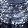 Новогодние огни Springos CL0094 300 LED на электричестве ангельские волосы холодный белый