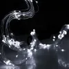 Новогодние огни Springos CL0094 300 LED на электричестве ангельские волосы холодный белый