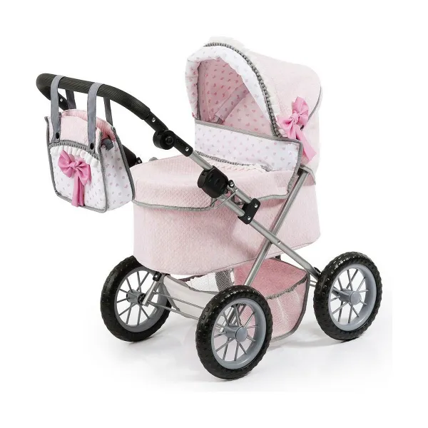 Leļlu Ratiņi Reig Trendy 45 cm Rozā