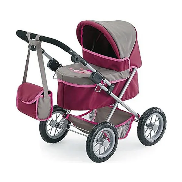 Leļlu Ratiņi Reig Trendy Royal Special Version Sarkans 45 cm