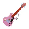 Spēļu Ģitāra Mazuļiem Hello Kitty Elektronika Mikrofons Rozā