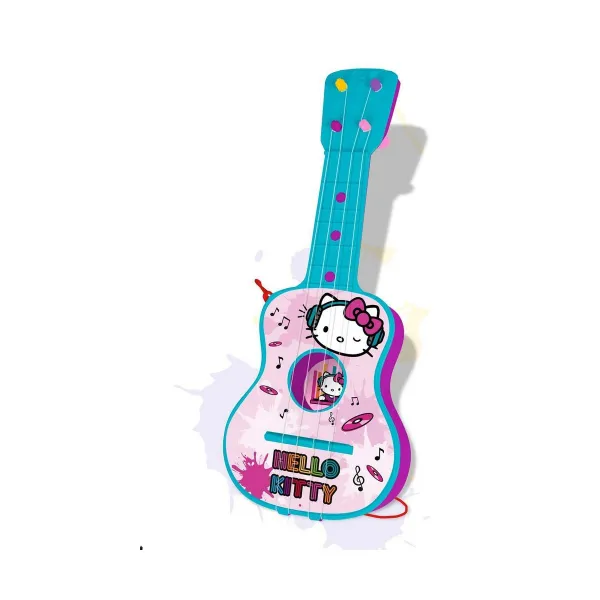 Beebikitarr Hello Kitty 4 Nöörid Sinine Roosa