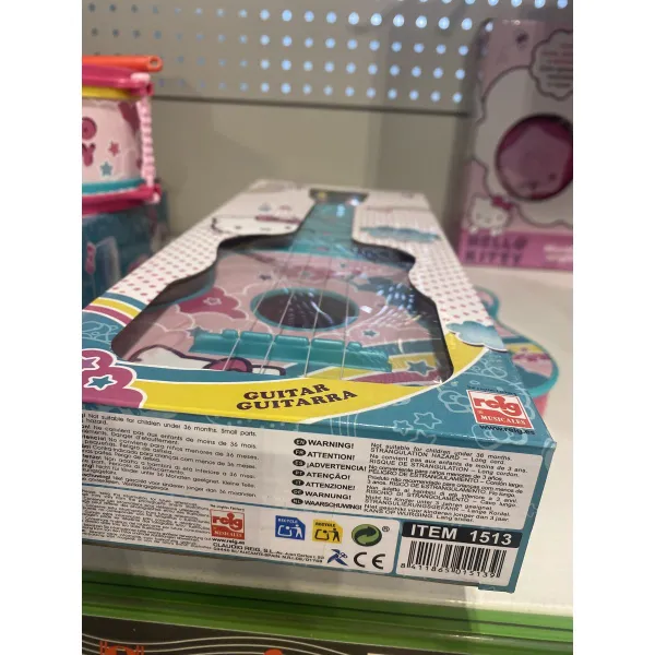 Beebikitarr Hello Kitty 4 Nöörid Sinine Roosa