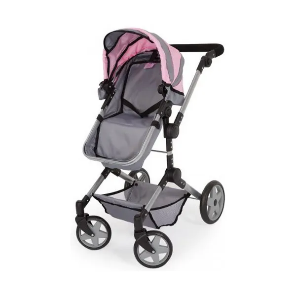 Leļlu Ratiņi Reig Pram Neo Pro Pelēks 57 cm