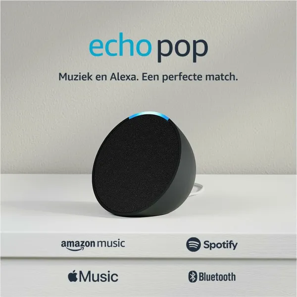Смарт-динамик Amazon Echo Pop Антрацитный