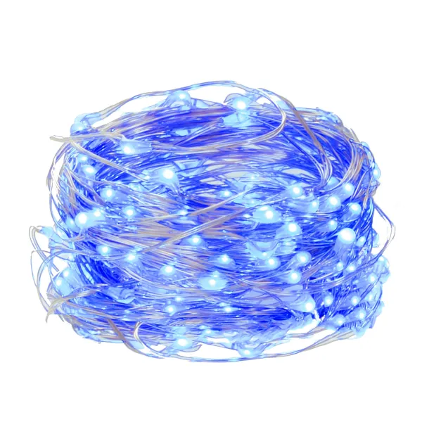 Christmas tree lights 480 LED wires for electricity blue