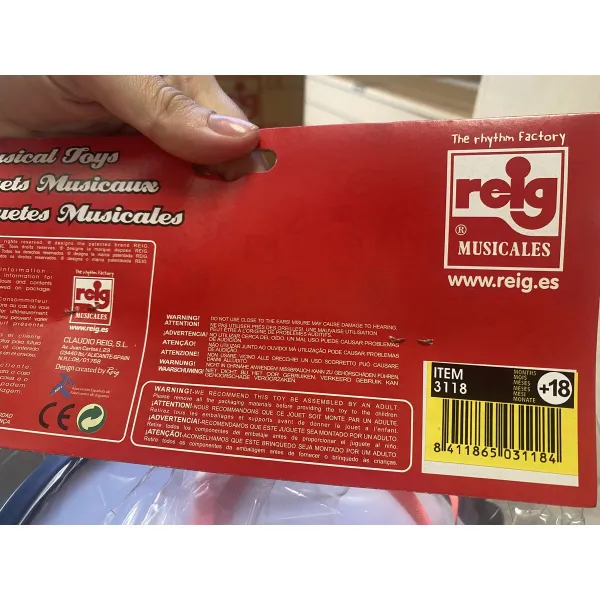 Muzikinis žaislas Reig Būgnas Plastmasinis