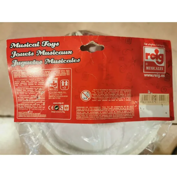 Muzikālā rotaļlieta Reig Bungas Zils Plastmasa