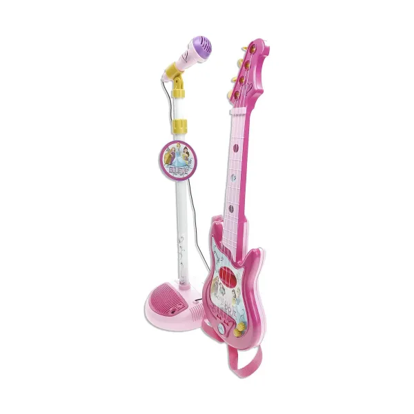 Vauvakitara Disney Princess Mikrofoni Pinkki Disneyn prinsessat