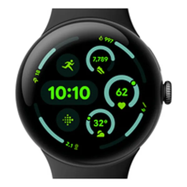 Smartwatch Google Pixel Watch 3 45mm Black 1,4" 45 mm