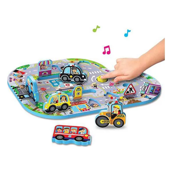 Lasten palapeli Reig Busy City 11 Kappaletta
