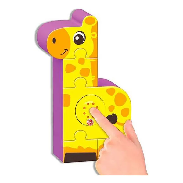 Детский паззл Reig Zoo Blocks 22 Предметы