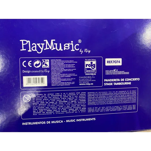 Musical Toy Reig Tambourine Ø 25 cm 25 cm