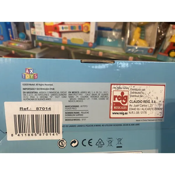 Pūkuotas žaislas Fisher-Price   Krokodilas 30 cm