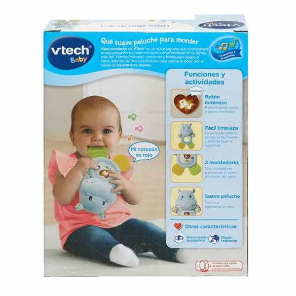Närimise ese lapse hammaste tulemise ajaks Vtech Jõehobu