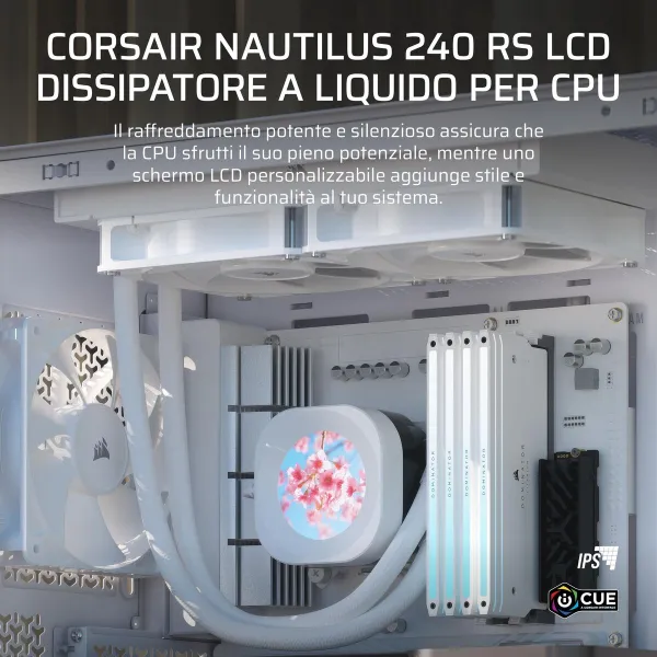 Liquid Refrigeration Kit Corsair Nautilus 240 RS LCD
