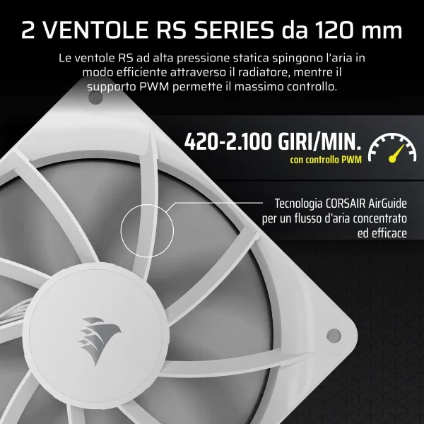 Liquid Refrigeration Kit Corsair Nautilus 240 RS LCD