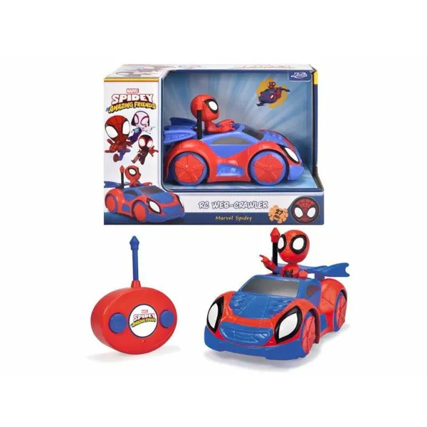 Ar Pulti Vadāma Automašīna Spidey Spidey Web Crawler 1:24 17 cm (21 x 34 x 18,5 cm)