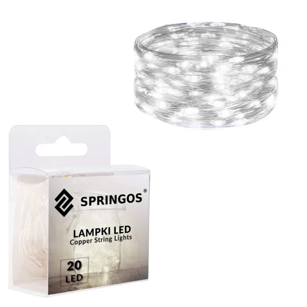 Рождественские огни Springos CL0006, 20 LED