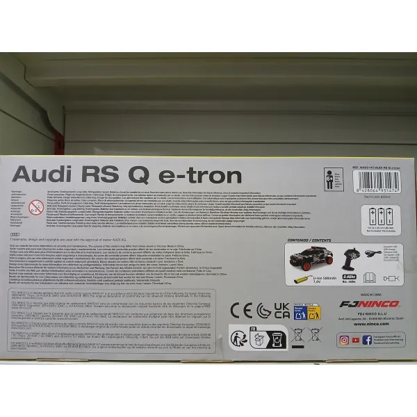 Машинка на радиоуправлении Audi 1:10 2,4 GHz 40 x 14 x 20 cm