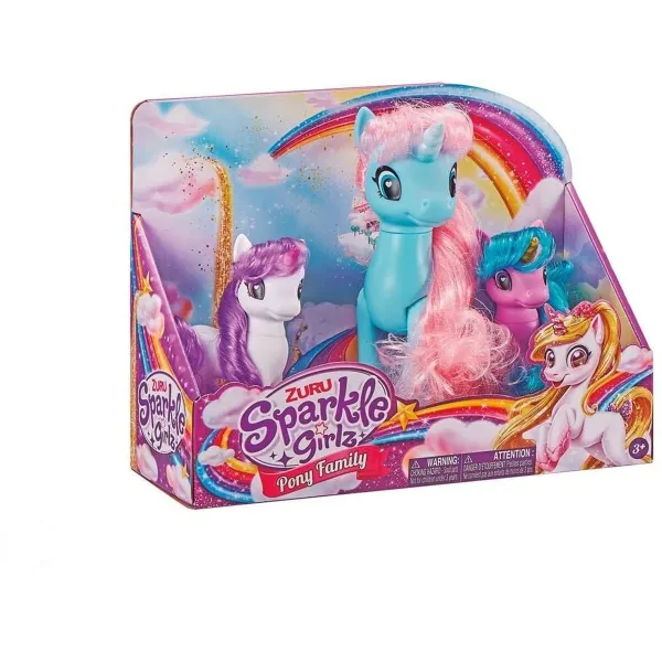 3 фигурок животных Sparkle Girlz Единорог
